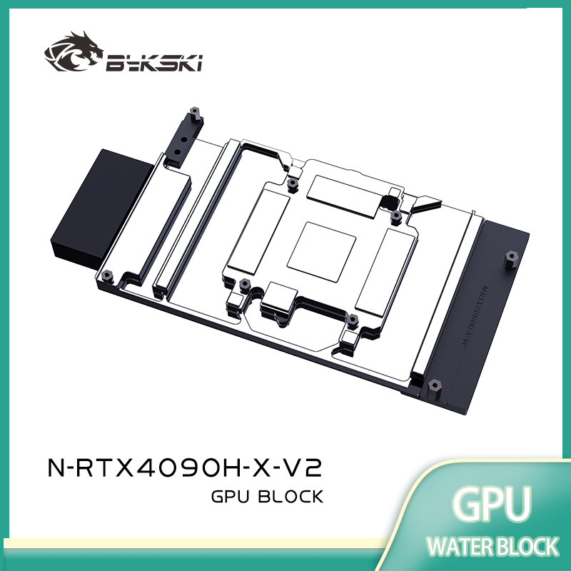 Rtx 4090 Water Block Full Cover - Blok GPU Bykski do karty graficznej