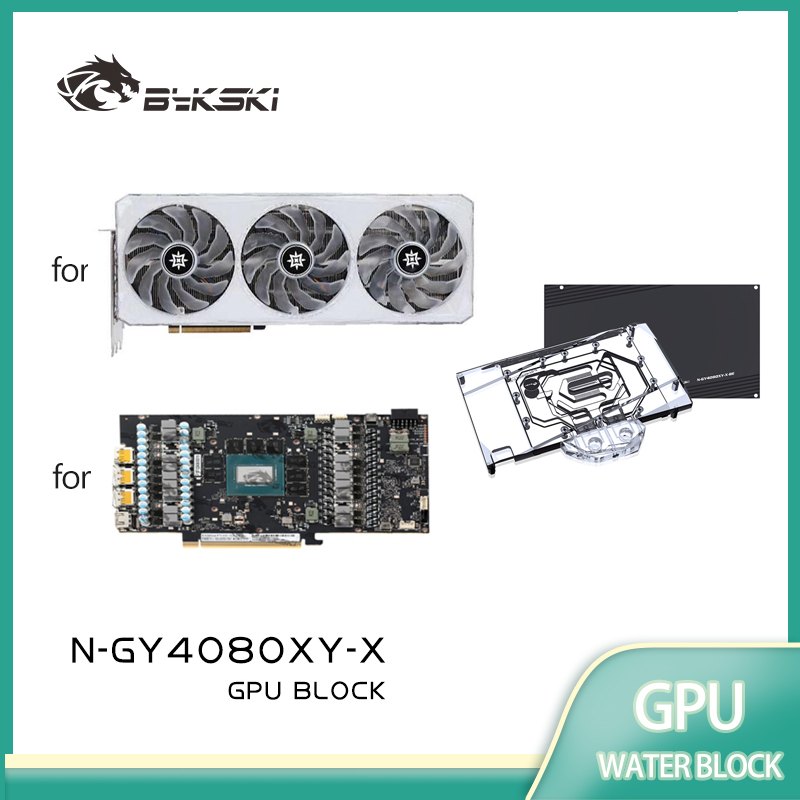 Rtx 4080 Water Cooling Block - Bykski N-GY4080XY-X Blok GPU do chłodzenia
