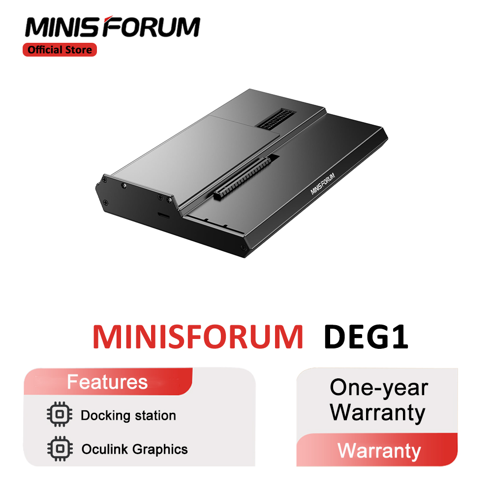 Oculink Gpu Dock Station - MINISFORUM DEG1 Zewnętrzna stacja dokująca GPU