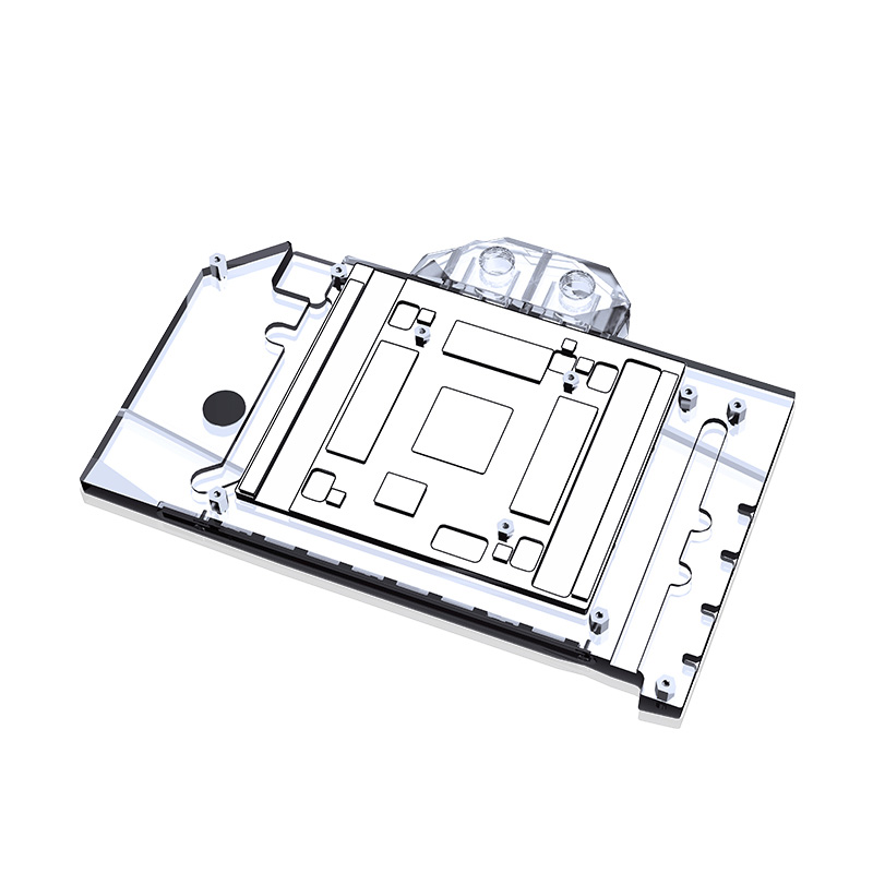 Rtx 4090 Water Block Full Cover - Bykski Blok Wodny GPU do Karty
