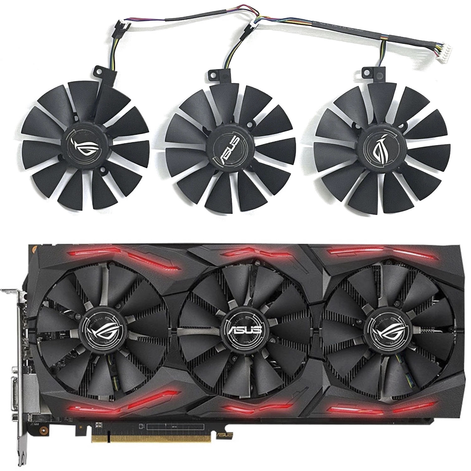 Rtx 3090 24Gb Gddr6X - Nowy wentylator chłodzący 87MM PLD09210S12M PLD09210S12HH