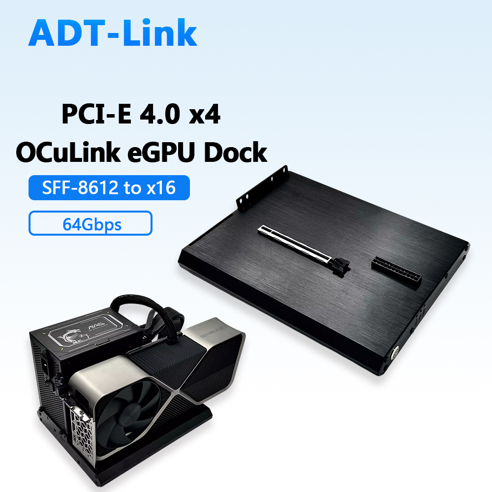 Oculink Gpu Dock Station - Stacja dokująca OCuLink eGPU PCIe 4.0