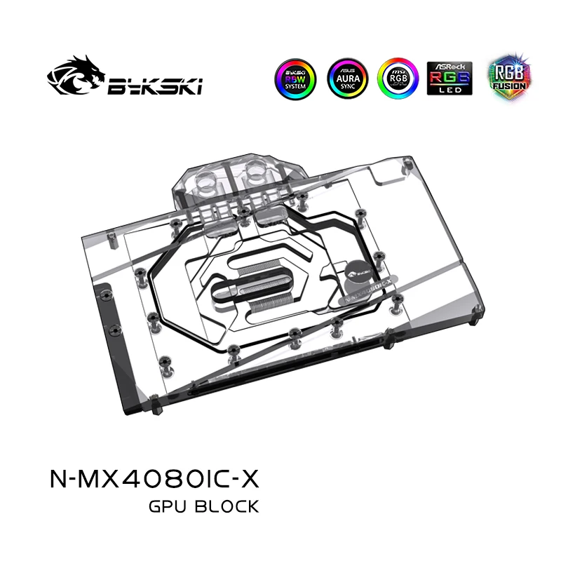 Blok chłodzenia GPU Bykski N-M – Rtx 4080 Water Cooling Block recenzja i cena