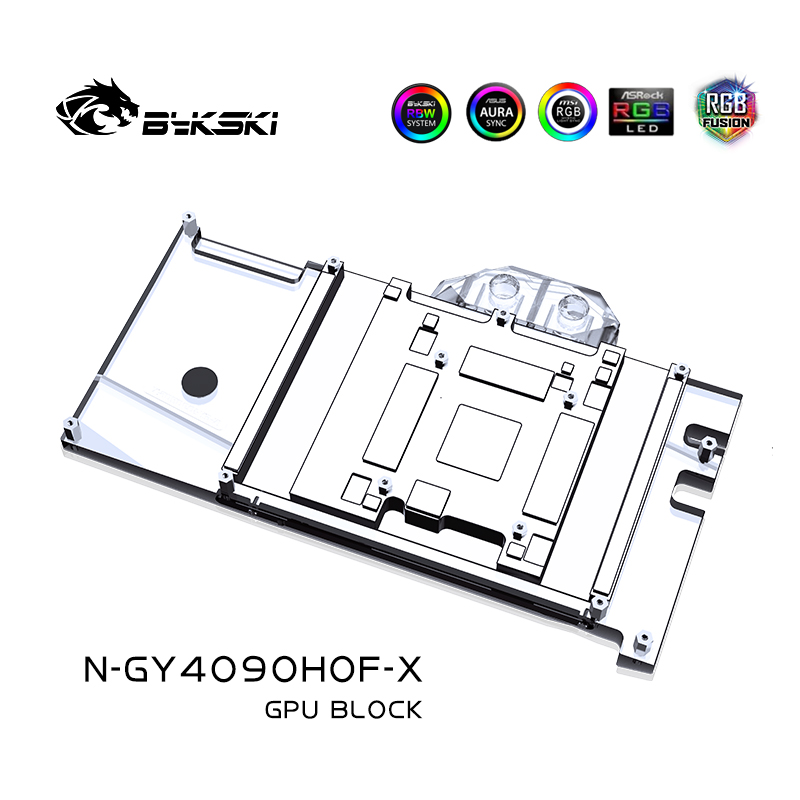 Bykski N-GY4090HOF-X Blok GPU  – Rtx 4090 Water Block Full Cover recenzja i cena