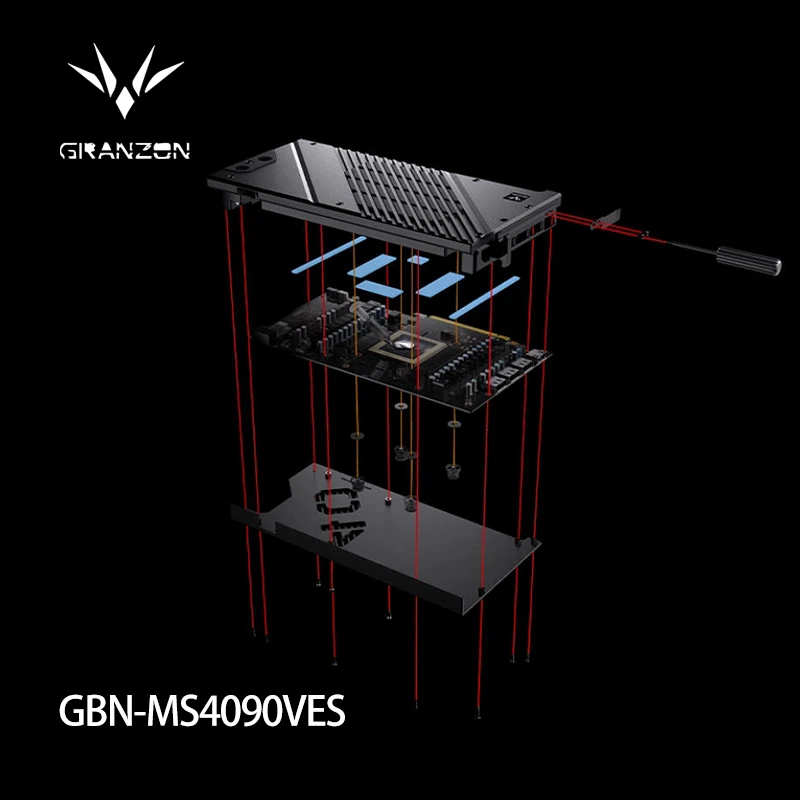 Granzon GBN-MS4090VES, blok wo – Rtx 4090 Water Block Full Cover recenzja i cena