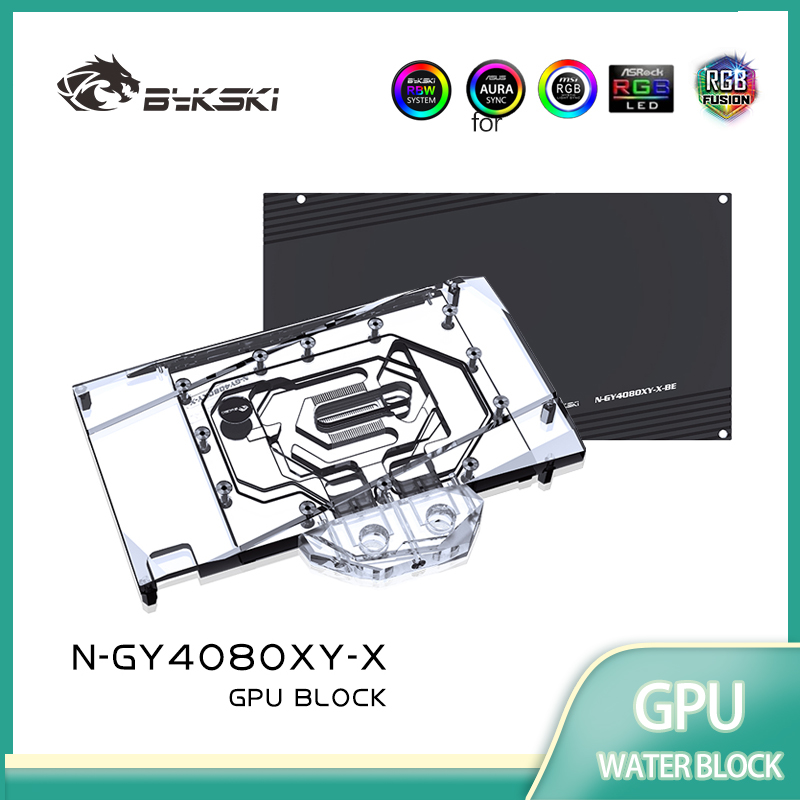 Bykski N-GY4080XY-X Blok GPU d – Rtx 4080 Water Cooling Block recenzja i cena