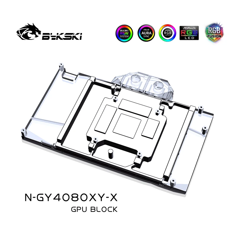 Bykski N-GY4080XY-X Blok GPU d – Rtx 4080 Water Cooling Block recenzja i cena