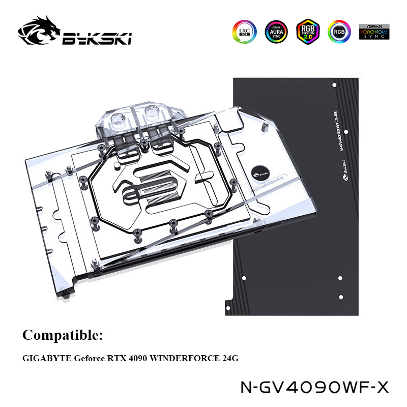 Bykski Blok Wodny GPU do Karty – Rtx 4090 Water Block Full Cover recenzja i cena