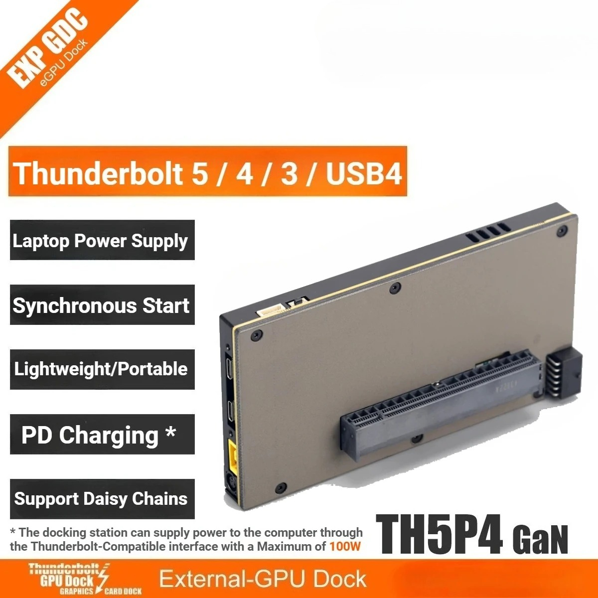 Ulepszona karta graficzna TH5P – Gpu External Dock Egpu Thunderbolt 4 recenzja i cena