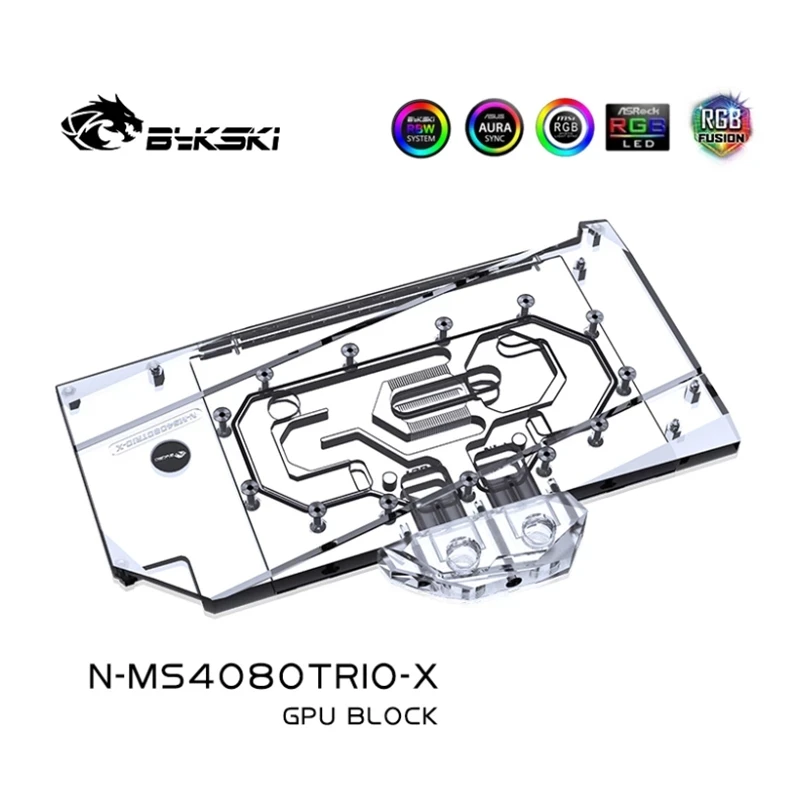 Blok GPU Bykski do karty grafi – Rtx 4080 Water Cooling Block recenzja i cena