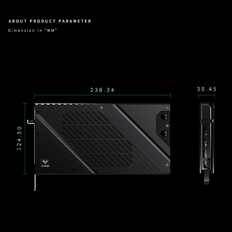 Blok wodny Granzon do karty gr – Rtx 4080 Water Cooling Block recenzja i cena