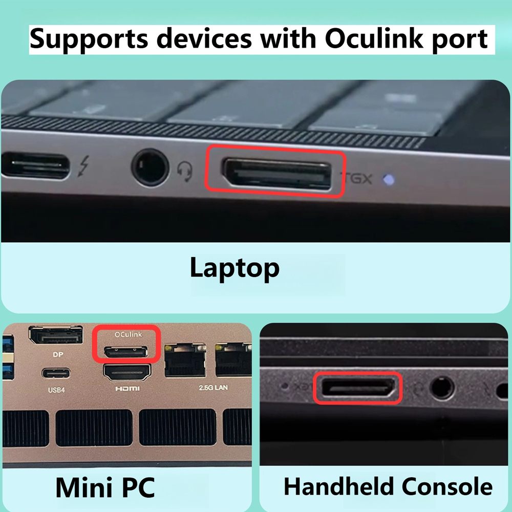 Oculink / M.2 Zewnętrzna stacj – Oculink Gpu Dock Station recenzja i cena
