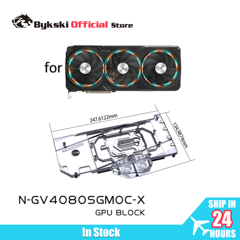 Blok GPU Bykski do karty grafi – Rtx 4080 Water Cooling Block recenzja i cena